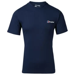 Berghaus Organic Classic Logo T-Shirt in Dark Blue