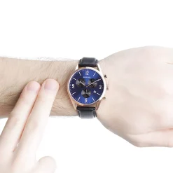 Bering Steel Classic Analogue Quartz Watch in White