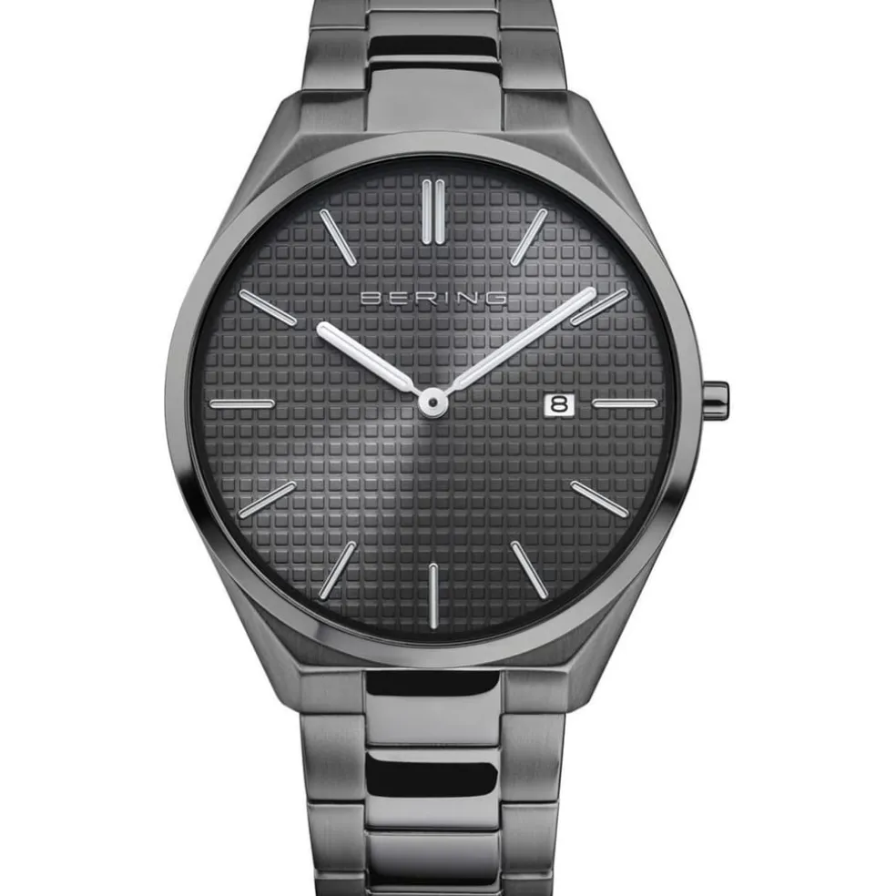 Bering Ultra Slim Watch 17240 777 in Grey