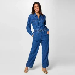 Biba Denim Jumpsuit in Blue