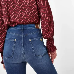 Biba Flare Jeans in Blue