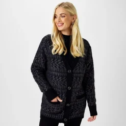 Biba Geo Knitted Cardigan in Multi