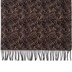 Biba Jacquard Scarf in Black