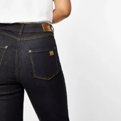 Biba Kiri Slim Straight Jeans in Blue