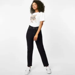 Biba Kiri Slim Straight Jeans in Blue