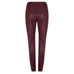 Biba Pu Stretch Legging in Red