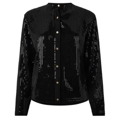 Biba Sequin Jumper in Black