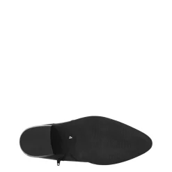 Biba Western Block Heel Cowboy Boots in Black