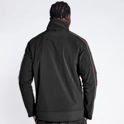 Blood Brother Athletic Long Sleeve Regular Fit Jacket in Black