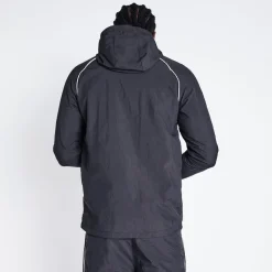 Blood Brother Tech Hooded Performance Jacket in Black