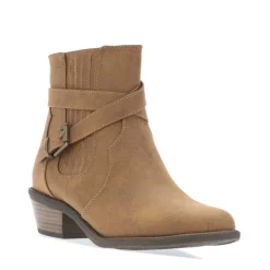 Blowfish Malibu Lyah Buckle Western Boots in Rust