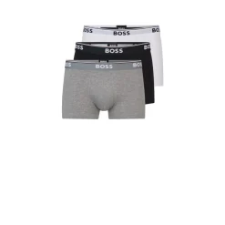 Boss 3 Pack Power Boxer Shorts in Black