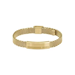 Boss Alen Mesh Bracelet in Gold