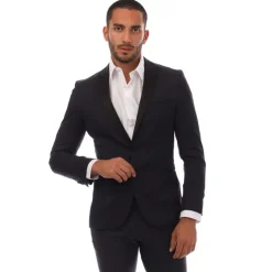 Boss AlinzS Blazer Jacket in Dark Blue