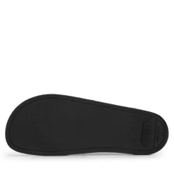 Boss Bay Slide Sandals in Black