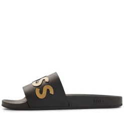 Boss Bay Sliders in Black