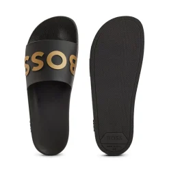 Boss Bay Sliders in Black