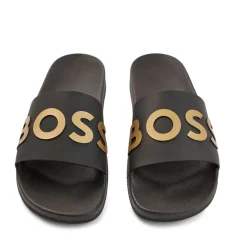 Boss Bay Sliders in Black