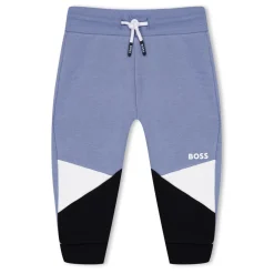 Boss Block Regular Fit Joggers in Grey