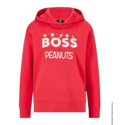 Boss C_Edelight7 Hooded Sweatshirt in Red