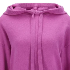 Boss C_Franelle Hooded Sweater in Purple