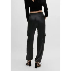 Boss C Targov Cargo Trousers in Black