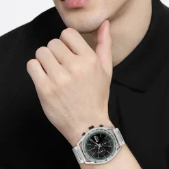 Boss Centre Court Watch in Silver