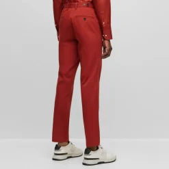 Boss C-Genius Trousers in Red