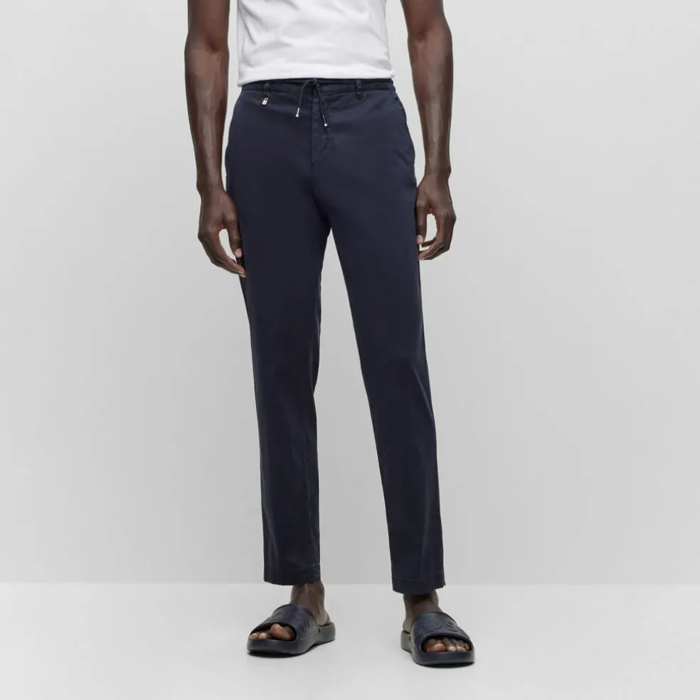 Boss C-Genius-D-RDS-234F Trousers in Dark Blue