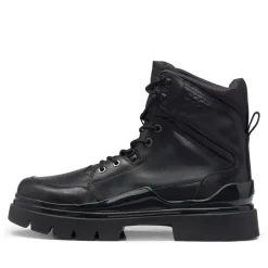 Boss Chanan Half Boots in Black