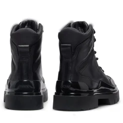 Boss Chanan Half Boots in Black