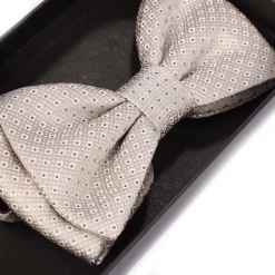 Boss Classic Bow Tie in Beige