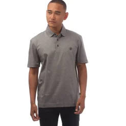 Boss C-Parris Double Monogram Polo Shirt in Grey