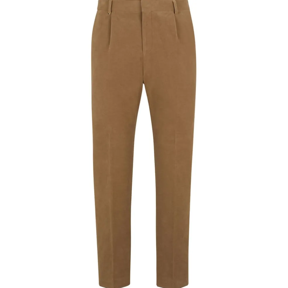 Boss C-Peter Relaxed-Fit Trousers in Beige