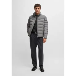 Boss Crew Neck Regular Fit Sweater in Black