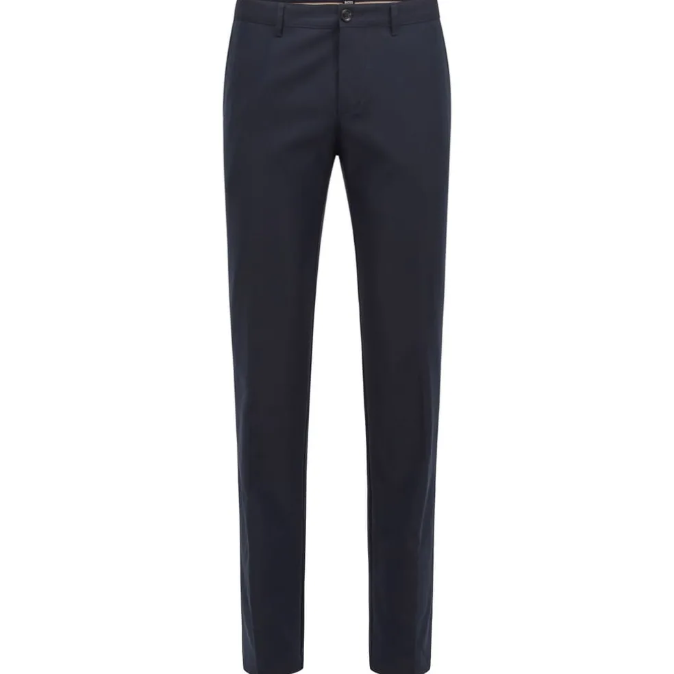 Boss Crigan3 Chino Trousers in Dark Blue