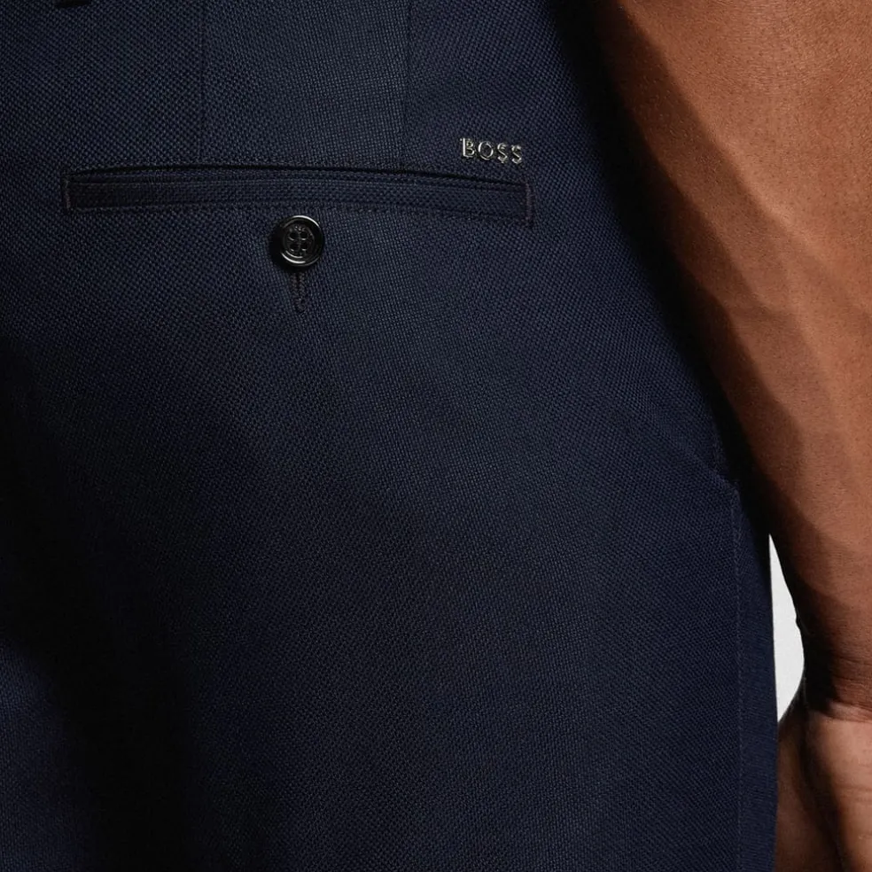 Boss Crigan3 Chino Trousers in Dark Blue