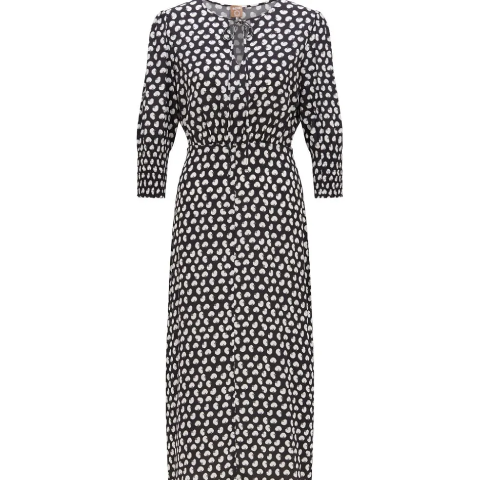 Boss Dalflori Dress in Multi colour