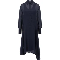 Boss Dalvara Dress in Navy