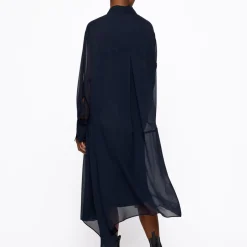 Boss Dalvara Dress in Navy