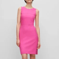 Boss Deca Dress in Pink