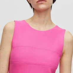 Boss Deca Dress in Pink
