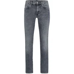 Boss Delaware3 Slim-Fit Jeans in Charcoal