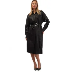 Boss Delexa Shirt Dress in Black
