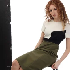 Boss Dezona1 Dress in Green