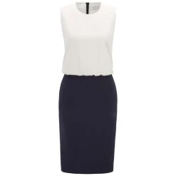 Boss Domona Dress in Blue