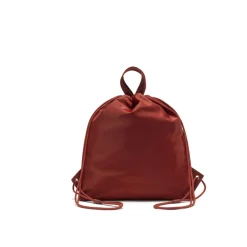 Boss Drawstring Backpack in Brown