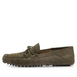 Boss Driver Moccasin Shoes in Green