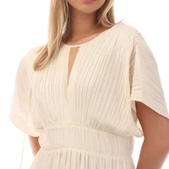 Boss Drizzie Slim-Fit Dress in White