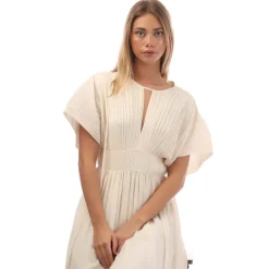 Boss Drizzie Slim-Fit Dress in White